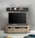 Wohnwand >DERA< (BxHxT: 150x166,3x46,4 cm) in Dekor Artisan Eiche