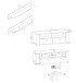 Wohnwand >DERA< (BxHxT: 150x166,3x46,4 cm) in Dekor Artisan Eiche