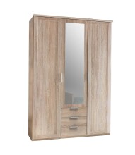 Drehtürenschrank >NADJA< (BxH: 135x208 cm) in...