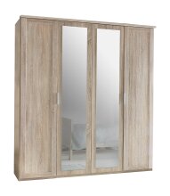 Drehtürenschrank >NADJA< (BxH: 180x208 cm) in...