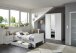 Bett >NADJA< (BxH: 108x85 cm) in WEISS - 108x85cm (BxH)