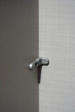 Drehtürenschrank >NADJA< (BxH: 135x208 cm) in WEISS - 135x208cm (BxH)