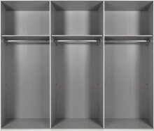 Drehtürenschrank >NADJA< (BxH: 270x208 cm) in WEISS - 270x208cm (BxH)