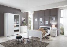 Kombikommode >NADJA< (BxH: 81x83 cm) in WEISS - 81x83cm (BxH)