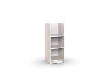 Unterschrank >BORKUM< (BxH: 35x91 cm) in WEISS -...