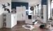 Kleiderschrank >BORKUM< (BxH: 135x199 cm) in WEISS - 135x199cm (BxH)