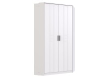 Eckkleiderschrank >BORKUM< (BxH: 95x199 cm) in...