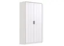 Eckkleiderschrank >BORKUM< (BxH: 95x199 cm) in...