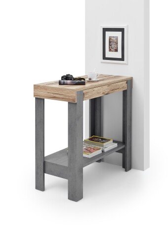 Bartisch >Velvet< (BxHxT: 108x103x50 cm) in Old Style, beton Dekor
