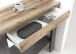 Bartisch >Velvet< (BxHxT: 108x103x50 cm) in Old Style, beton Dekor
