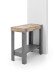 Bartisch >Velvet< (BxHxT: 108x103x50 cm) in Old Style, beton Dekor