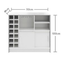 Bartisch >Planter< (BxHxT: 110x100x48 cm) in mit...