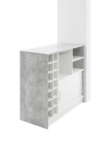 Bartisch >Planter< (BxHxT: 110x100x48 cm) in mit verchromter Stange