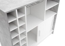 Bartisch >Planter< (BxHxT: 110x100x48 cm) in mit verchromter Stange
