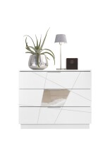 Kommode >Valeria< (BxHxT: 104x85x46 cm) Weiss...