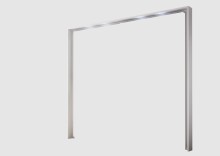 Passepartout >Valeria / Salvina / Noelle < (BxHxT: 265x238x14 cm) in Weiß Melamin aus Holzwerkstoff