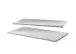 Schrankeinsatz >Valeria / Salvina / Noelle< (BxHxT: 119x2,2x44 cm) in Weiss - 119x2,2x44 (BxHxT)