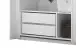 Schrankeinsatz >Valeria / Salvina / Noelle< (BxHxT: 119x38x44 cm) in Weiss - 119x38x44 (BxHxT)