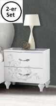Nachtkommode >Noella< 2er-Set (BxHxT: 51x56x39 cm)...