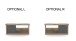 TV-Wand >PORTUM< (BxHxT: 150x66x40 cm) Dekor Lamellen Eiche-Anthrazit