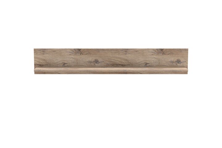 Wandboard >PORTUM< (BxHxT: 150x25x23,6 cm) in Dekor Flagstaff Eiche