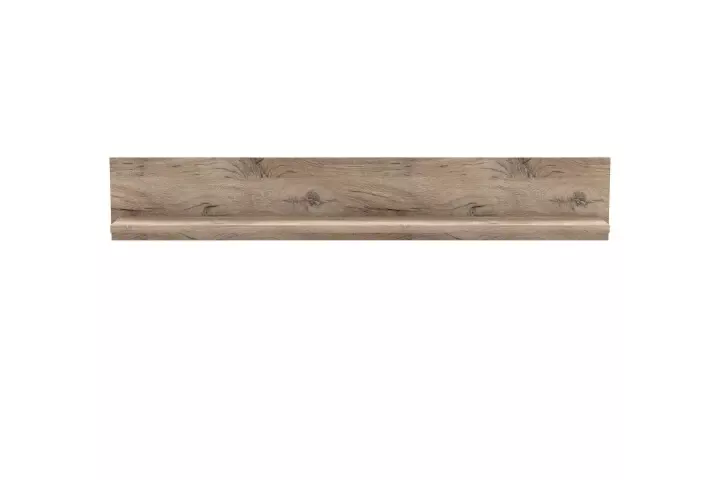 Wandboard >PORTUM< (BxHxT: 150x25x23,6 cm) in Dekor Flagstaff Eiche