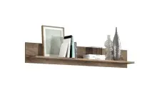 Wandboard >PORTUM< (BxHxT: 150x25x23,6 cm) in Dekor Flagstaff Eiche