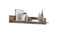 Wandboard >PORTUM< (BxHxT: 150x25x23,6 cm) in Dekor Flagstaff Eiche