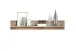Wandboard >PORTUM< (BxHxT: 150x25x23,6 cm) in Dekor Flagstaff Eiche