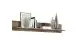 Wandboard >PORTUM< (BxHxT: 150x25x23,6 cm) in Dekor Flagstaff Eiche