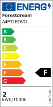 LED Klemmleuchte >PORTUM< (B: 3,1 cm) in Silberfarben aus Kunststoff - 3,1cm (B)