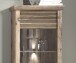 Wohnwand >PORTUM< (BxHxT: 364x180x40 cm) Dekor Lamellen Eiche-Anthrazit