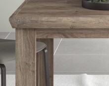 Esstisch >PORTUM< (BxHxT: 159,5x76,4x89,5 cm) in Dekor Flagstaff Eiche