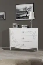 Kommode >Salvina< (BxHxT: 104x92x46 cm) in Weiss...