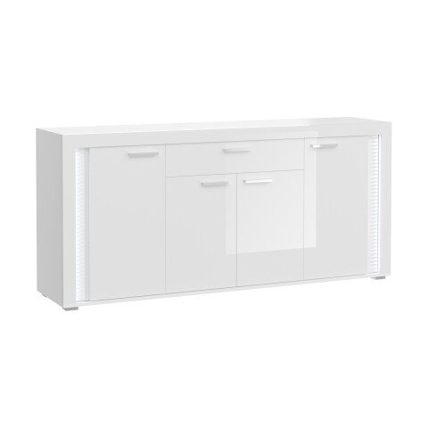 Sideboard >Skylight< (BxHxT: 182x84x42 cm) in weiß/weiß hochglanz