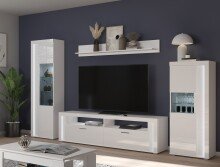 Wandboard >Skylight< (BxHxT: 170x22x21 cm) in weiß/weiß hochglanz