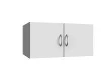 Mehrzweckschrank >MULTIRAUMKONZEPT< (BxH: 80x40 cm) in WEISS - 80x40cm (BxH)