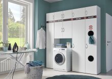 Aufsatzschrank >MULTIRAUMKONZEPT< (BxHxT: 70x40x40 cm) in WEISS