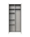 Mehrzweckschrank >MULTIRAUMKONZEP< (BxH: 80x185 cm) in WEISS - 80x185cm (BxH)