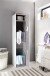 Mehrzweckschrank >MULTIRAUMKONZEP< (BxH: 40x185 cm) in WEISS - 40x185cm (BxH)