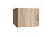 Aufsatzschrank >MULTIRAUMKONZEP< (BxH: 40x40 cm) in EICHE SAEGERAU-NACHBILDUNG