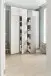 Aufsatzschrank >MULTIRAUMKONZEP< (BxH: 40x40 cm) in WEISS + BETON-NB LICHTGRAU