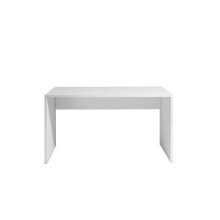 Schreibtisch >DAME< (BxHxT: 140x75x65 cm) in Weiss...