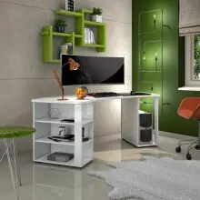 Schreibtisch >PIPPO< (BxHxT: 205x76x90,5 cm) in...
