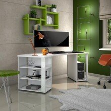 Schreibtisch >PIPPO< (BxHxT: 205x76x90,5 cm) in...