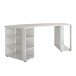 Schreibtisch >PIPPO< (BxHxT: 205x76x90,5 cm) in Weiss hlg. - 205x76x90,5 (BxHxT)