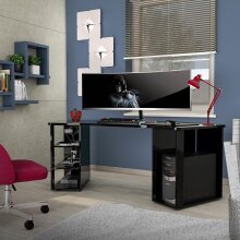Schreibtisch >PIPPO< (BxHxT: 205x76x90,5 cm) in...