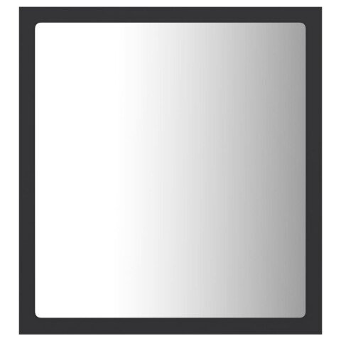 Badspiegel >3007760< (LxBxH: 8,5x40x37 cm) in Grau - 8,5x40x37 (LxBxH)