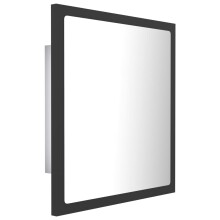 Badspiegel >3007760< (LxBxH: 8,5x40x37 cm) in Grau - 8,5x40x37 (LxBxH)