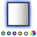 Badspiegel >3007760< (LxBxH: 8,5x40x37 cm) in Grau - 8,5x40x37 (LxBxH)